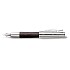 Faber-Castell E-Motion Wood Zwart Vulpen