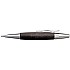 Faber-Castell E-Motion Wood Black Lapiseira 1.4mm