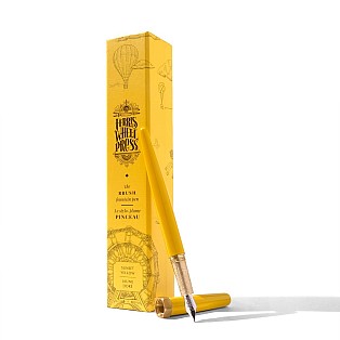 Ferris Wheel Press Brush Sunset Yellow Pióro Wieczne 