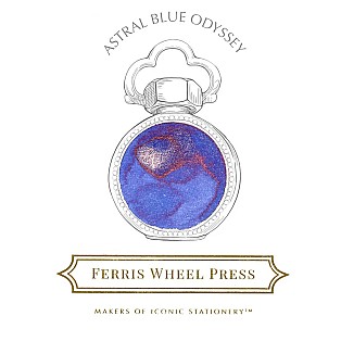 Ferris Wheel Press Astral Blue Odessey 38 ml Tintenfass