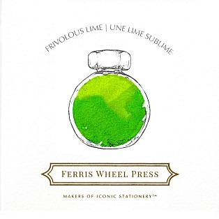 Ferris Wheel Press Freshly Squeezed Frivolous Lime 38 ml Inktpot