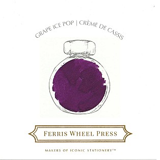 Ferris Wheel Press Gourmet Summer Grape Ice Pop 38 ml Inktpot