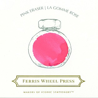 Ferris Wheel Press High Tea Pink Eraser 38 ml Inktpot