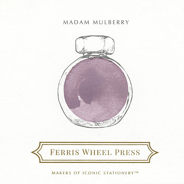 Ferris Wheel Press Morningside Madam Mulberry 38 ml Tinteiro