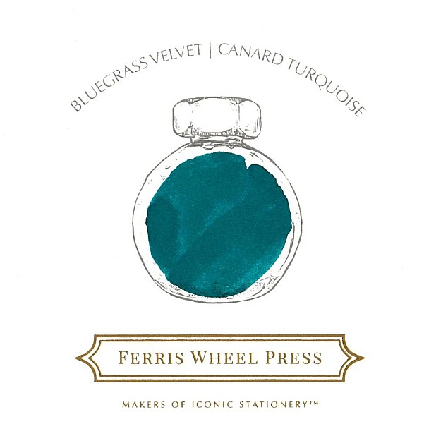 Ferris Wheel Press The Original Trio Bluegrass Velvet 38 ml Tintenfass