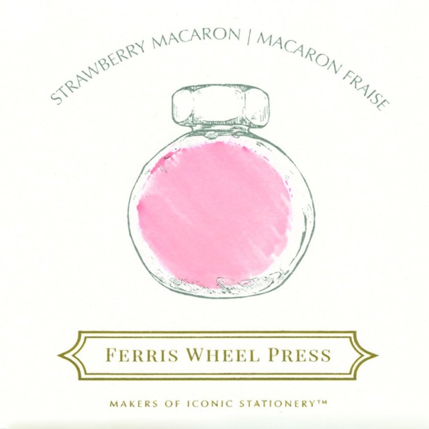 Ferris Wheel Press High Tea Strawberry Macaron 85 ml Inktpot