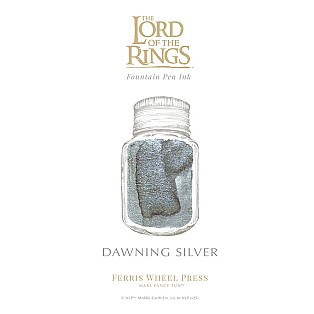 Ferris Wheel Press The Lord Of The Rings Dawning Silver 28 ml Tintenfass