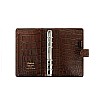 Filofax Classic Croc Chestnut Personal Organizer
