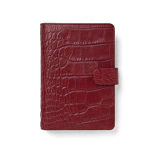 Filofax Classic Croc Cherry Personal Organizer