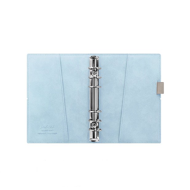 Filofax Domino Soft Pale Blue Personal Organizer