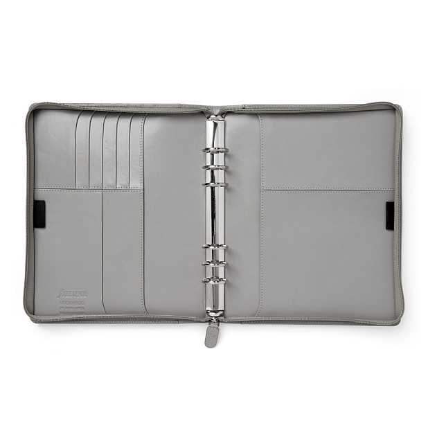 Filofax Lockwood Concrete A5 Zip Organizer