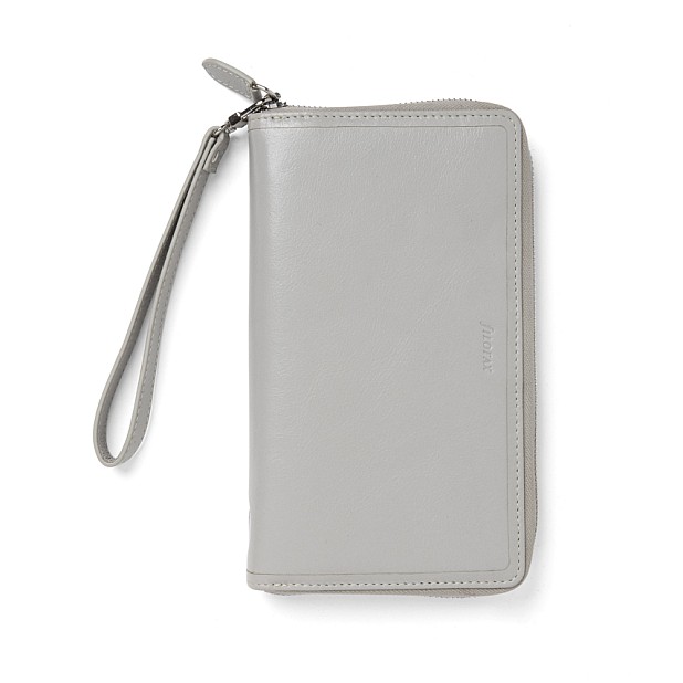 Filofax Malden Stone Personal Compact Zip Organizer