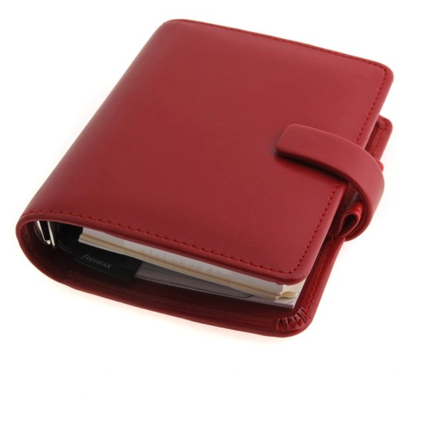 Filofax Metropol Red Pocket Organizer