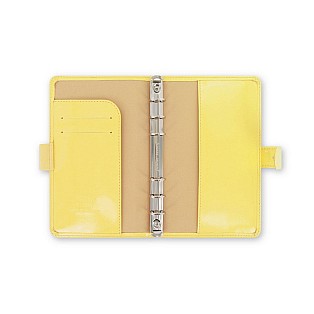Filofax Patent Lemon Compact Organizador