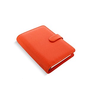 Filofax Saffiano Bright Orange Personal Organizer