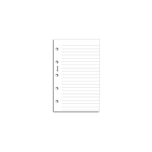 Filofax Vulling Mini Wit Gelinieerd Notitiepapier