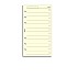 Filofax Refill Personal Cream To Do List