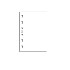 Filofax Refill Pocket White Plain Notepaper