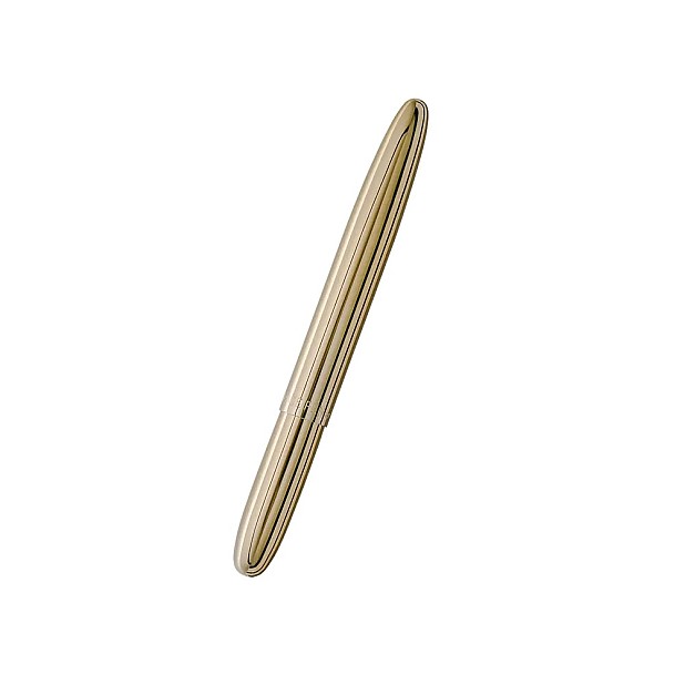 Fisher Space Pen Bullet Solar Flare Gold Titanium Ballpoint