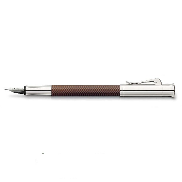 Graf von Faber-Castell Colour Concept Guilloche Cognac Caneta de Tinta Permanente