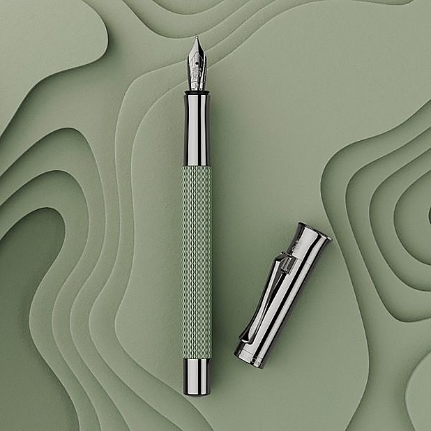 Graf von Faber-Castell Colour Concept Guilloche Sage Green Fountain pen