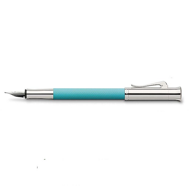 Graf von Faber-Castell Colour Concept Guilloche Turquoise Vulpen