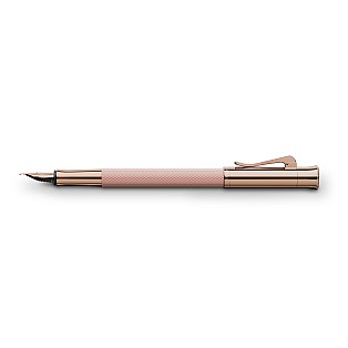 Graf von Faber-Castell Guilloche Tinted Metal Rose Stylo Plume