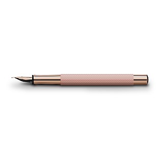 Graf von Faber-Castell Guilloche Tinted Metal Rose Stylo Plume