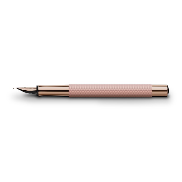 Graf von Faber-Castell Guilloche Tinted Metal Rose Stylo Plume