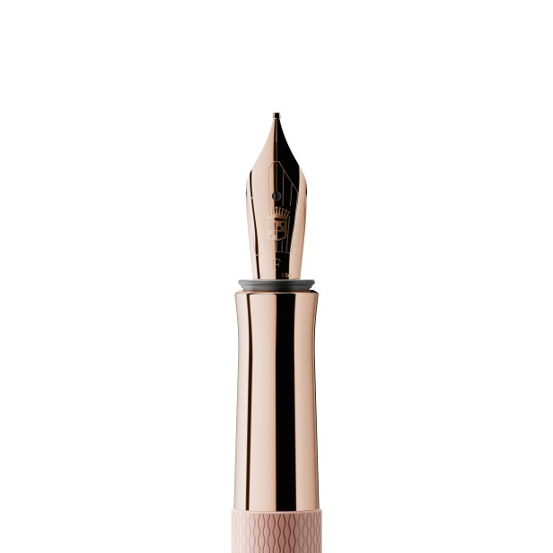 Graf von Faber-Castell Guilloche Tinted Metal Rose Stylo Plume