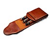 Galen Leather Legacy Deep Cognac TwinFlip Pen Pouch (Triple)