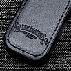 Galen Leather Magnum Opus Zippered Single Black Oversized Hard Pen Case