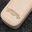 Galen Leather Magnum Opus Zippered Single Undyed Oversized Hard Pen Case