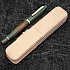 Galen Leather Magnum Opus Zippered Single Undyed Oversized Hard Pen Case