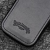 Galen Leather Magnum Opus Zippered 2 Slots Black Hard Pen Case