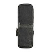 Galen Leather Magnum Opus Zippered 2 Slots Crazy Horse Smoky Hard Pen Case