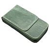 Galen Leather Magnum Opus 3 Slots Crazy Horse Forest Green Hard Pen Case