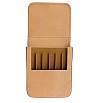 Galen Leather Magnum Opus 6 Slots Undyed Hard Pen Case