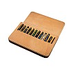Galen Leather Magnum Opus 12 Slots Crazy Horse Honey Ochre Hard Pen Case