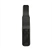 Galen Leather Black Flap Pen Pouch (Double)