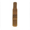 Galen Leather Crazy Horse Brown Flap Pen Pouch (Double)