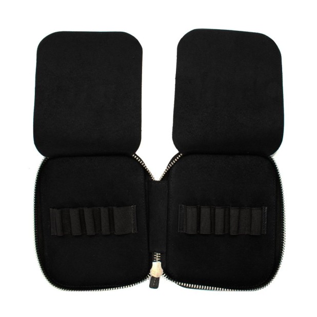 Galen Leather Black Rits Penetui (10-delig)