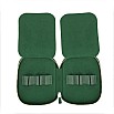 Galen Leather Crazy Horse Green Zippered Pen Pouch (Tenfold)