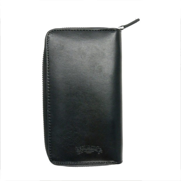 Galen Leather Black Rits Penetui (3-delig)