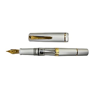 Gioia Luminosa Aluminium Grigio GT Füllfederhalter