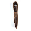 Girologio Bomber Brown Leather Pen Case (Double)