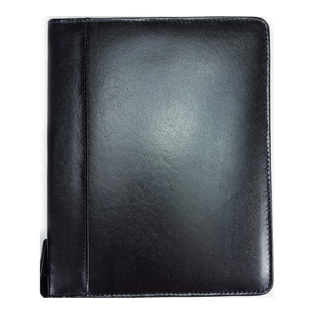 Girologio Black Zippered Leather Pen Case (24 pens)