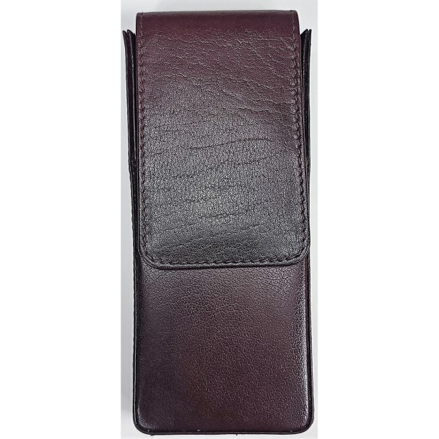 Girologio Roodbruin Leren Penetui met Magneetsluiting (3-delig)