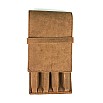 Girologio Saddle Tan Leather Pen Case (4 pens)