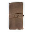 Girologio Saddle Tan Leather Pen Wrap (6 pens)